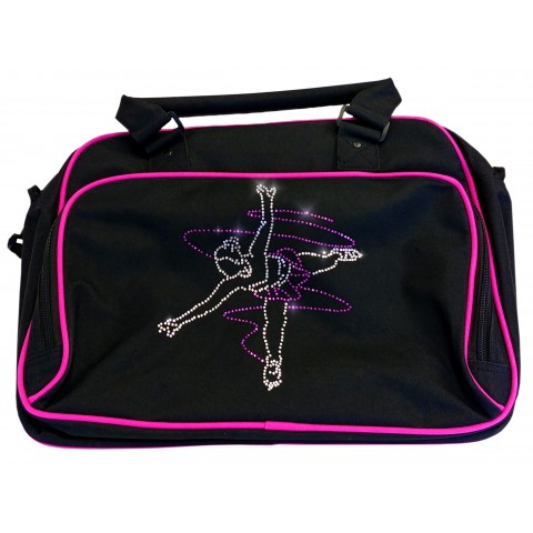 Junior Dance Bag With Rhinestones Ice Figure Skater